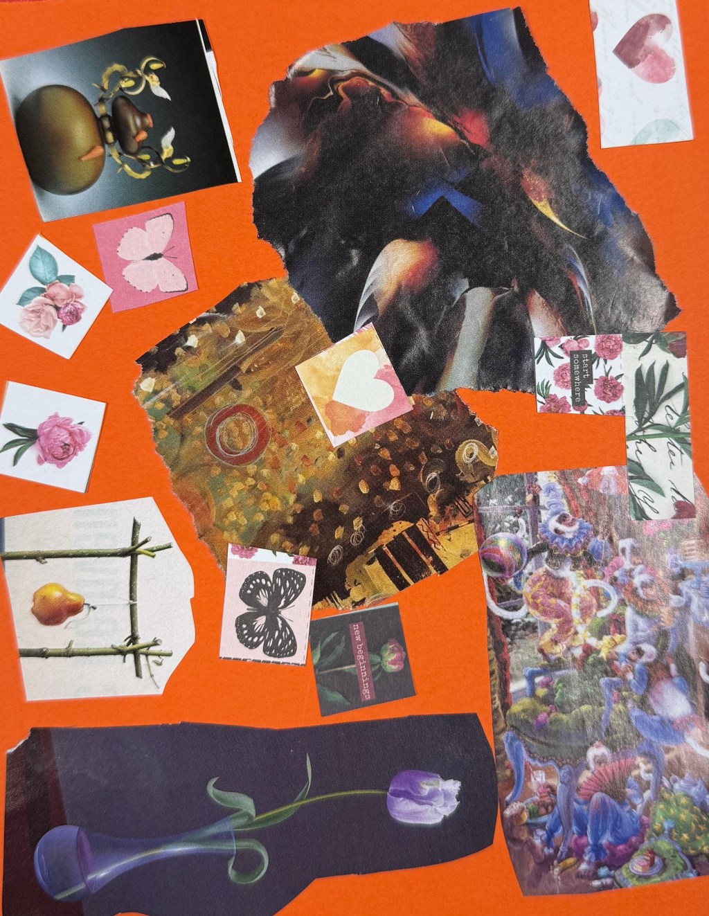Week 1 Collage&nbsp;making
